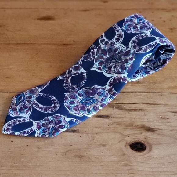 Men's Harve Benard Silk Tie Made in USA - Picture 2 of 5